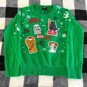 Girls Star Wars Christmas Sweater